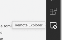 VSCode - Remote Explorer icon VSCode - Remote Explorer icon