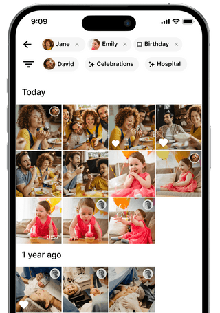 Searching shared photos on Ente Searching shared photos on Ente