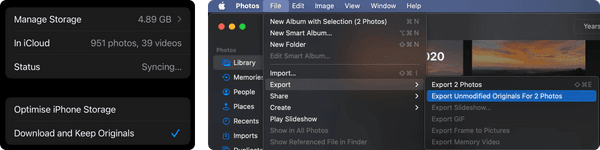 Apple Photos - Export Apple Photos - Export